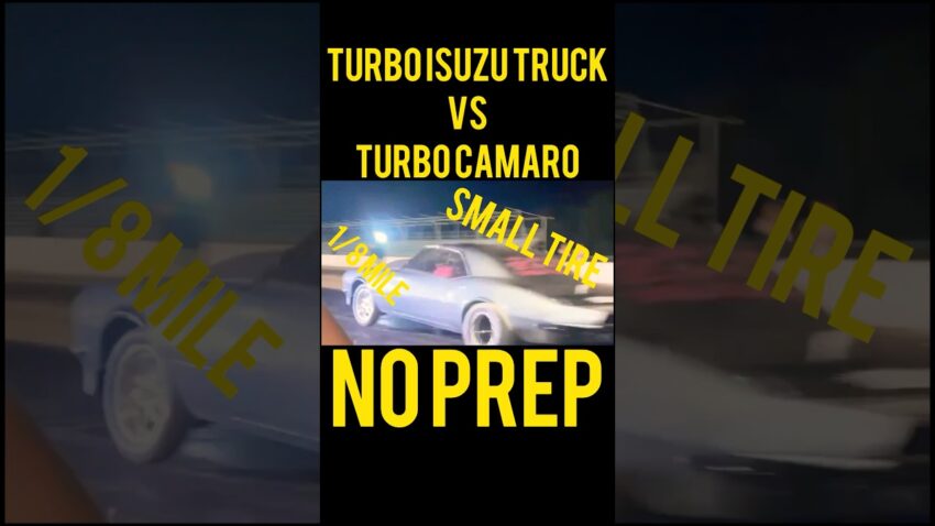 No prep grudge racing turbo vs turbo #shorts #car #racing