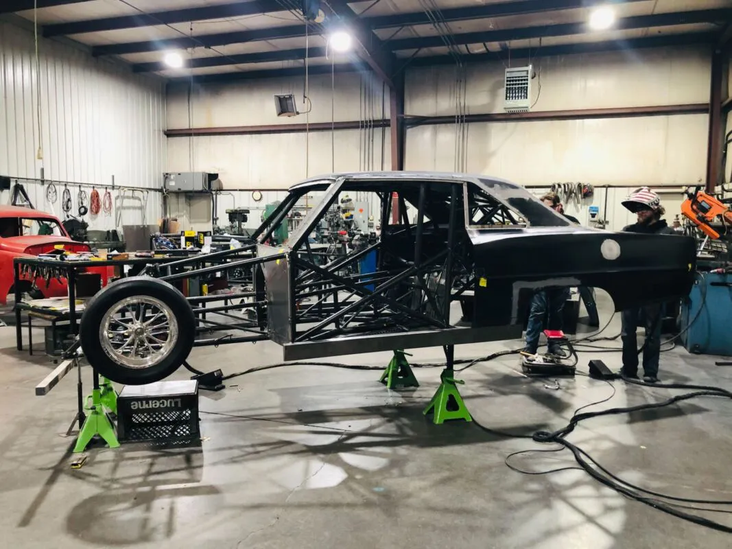 A Preview of Larry Larson's Latest '66 Chevy II in 'Street Outlaws: No Prep Kings'