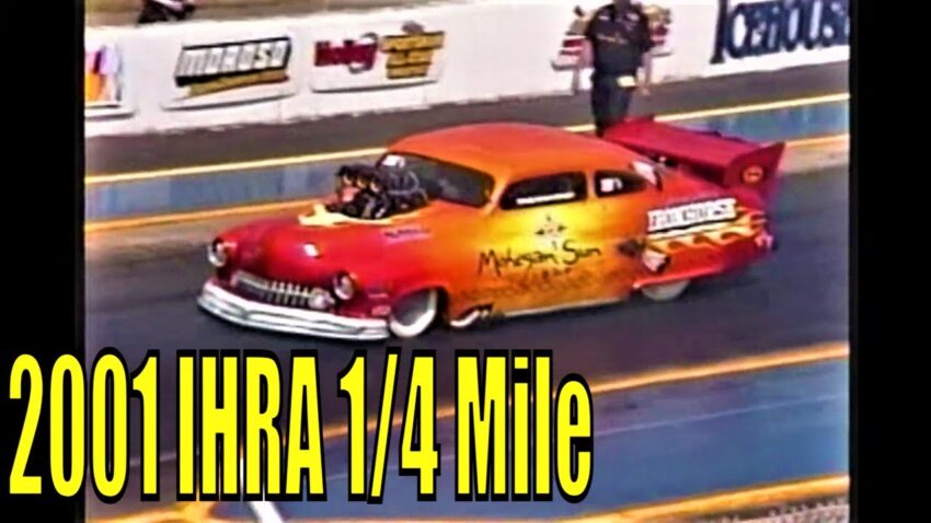 2001 IHRA 1/4 Mile Spring Nationals Rockingham Dragway Heads Up Drag Racing Action Part 7 of 9
