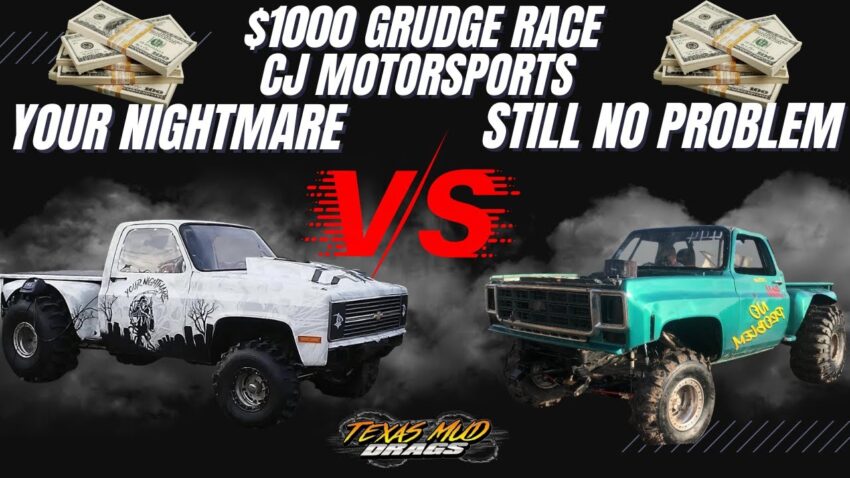 $1000 Grudge Race Full Size Trucks Jeremy Smith vs Jason Hoskins