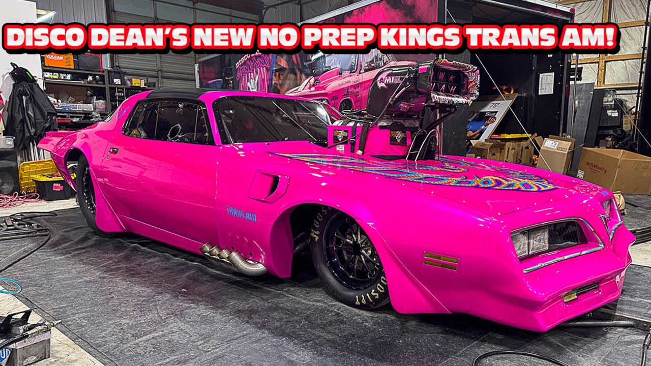 Disco Dean Gives Us A Tour Of His New NPK Trans Am