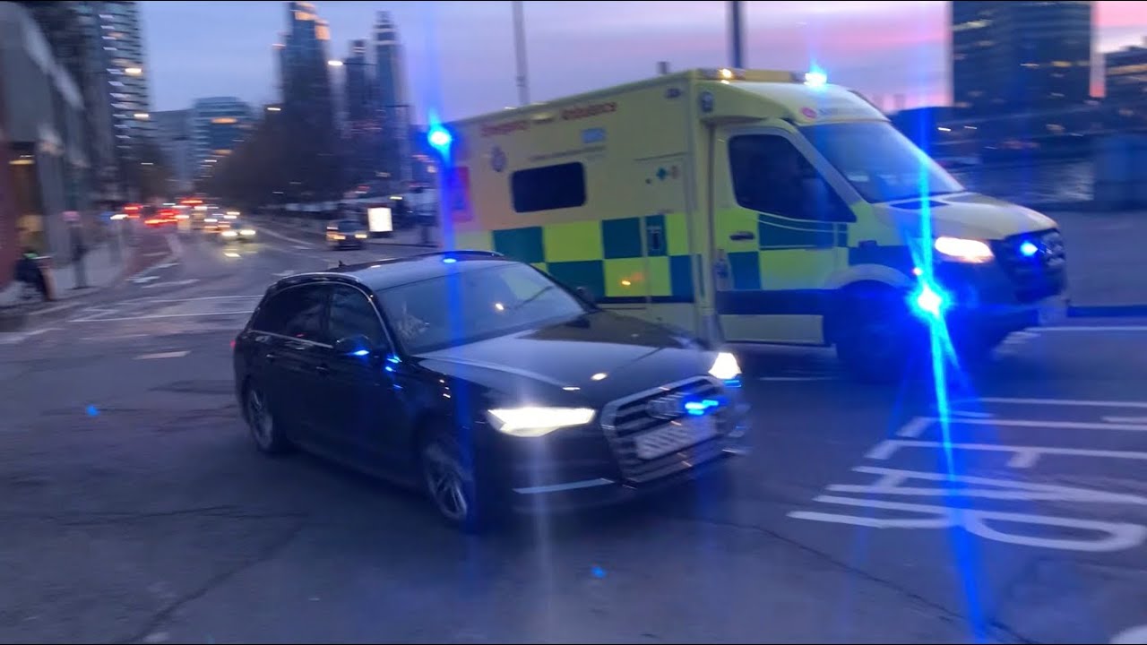 *AT SPEED* COUNTER TERRORISM Audi Responding Around Lambeth RoundAbout