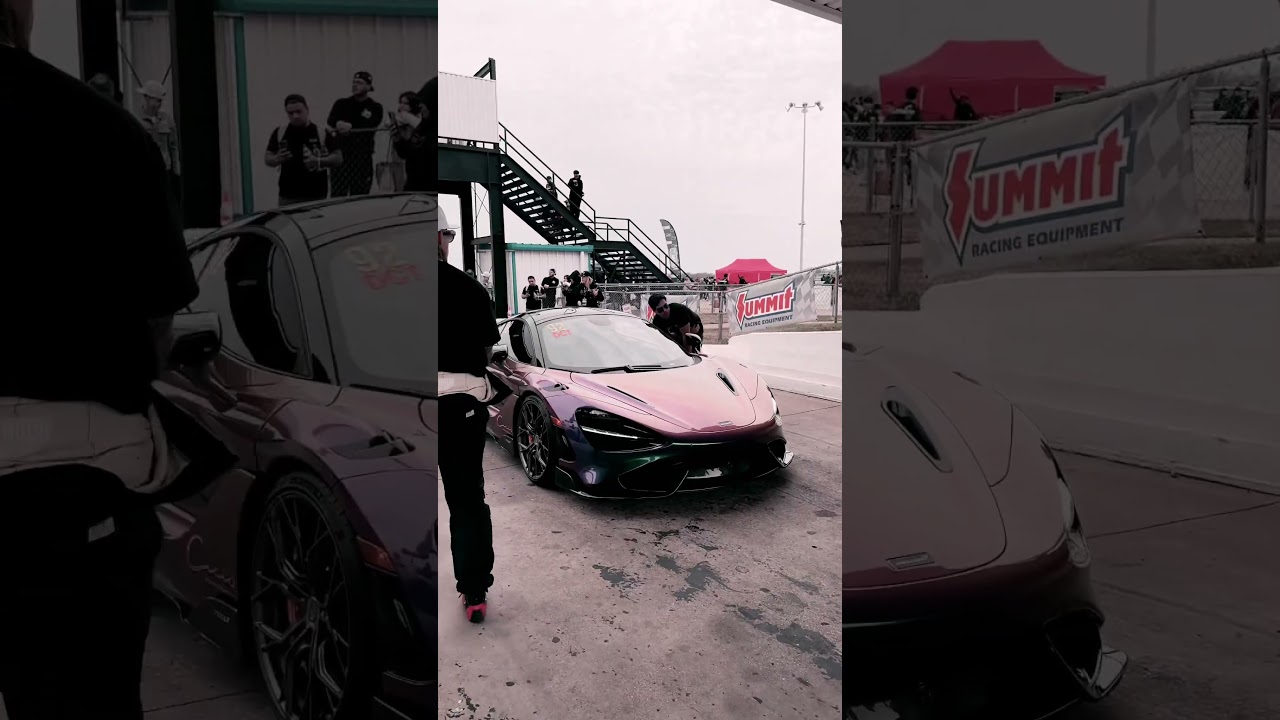 McLaren @TX2k #mclaren #tx2k #shorts #dragrace #mclaren720 ￼
