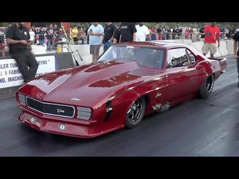 TWIN TURBO NO TIME CAMARO CALLED OUT ANYBODY AT THE TRACK AFTER SOME EPIC PASSES AT MOTOR MAYHEM 7!