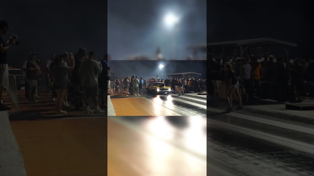 The Warden lighting up flames at Carolina Dragway #shorts #automobile #dragracecontent