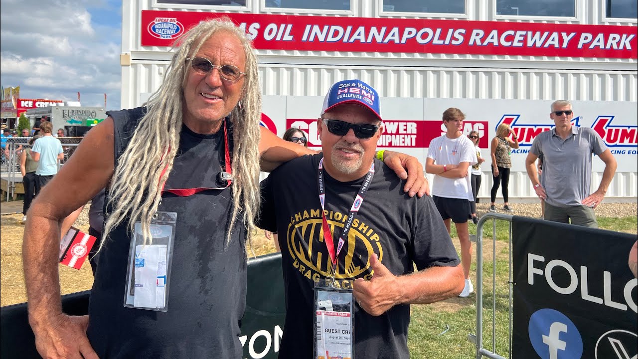 Indy U S Nationals hanging w Mike Hall Rust Bros #nhra #dragracing #rustbros (not rated)