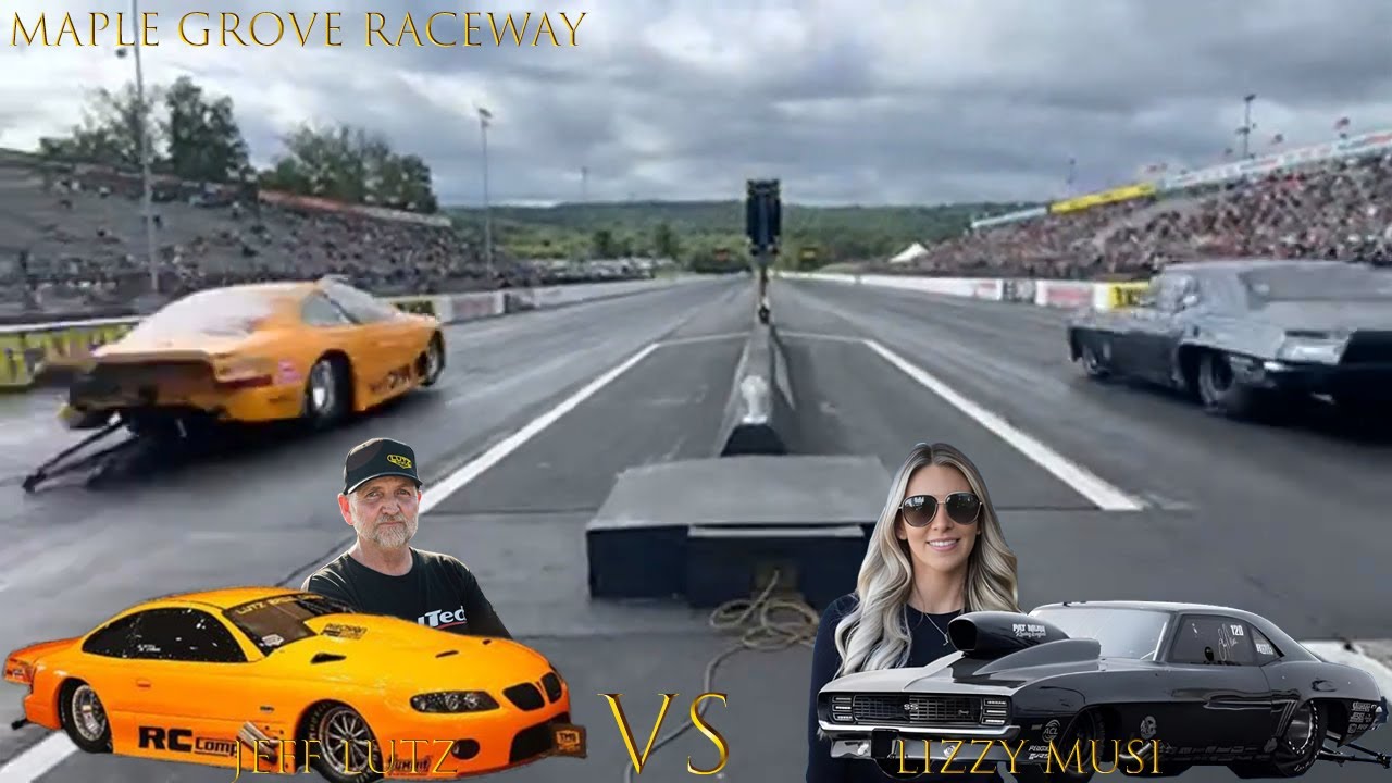 Street outlaws No prep kings: Maple Grove Raceway - NPK (Jeff Lutz Vs Lizzy Musi )