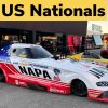 2024 NHRA US NATIONALS Drag Racing.