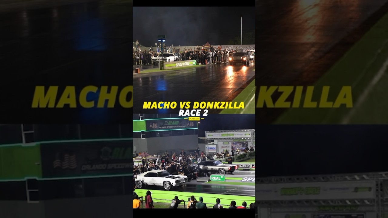 Macho vs DonkZilla Grudge Races | Who would win Round 3?
