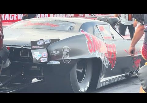 NHRA U S Nationals INDY Q4 Pro Mod #nhra #dragracing 😎