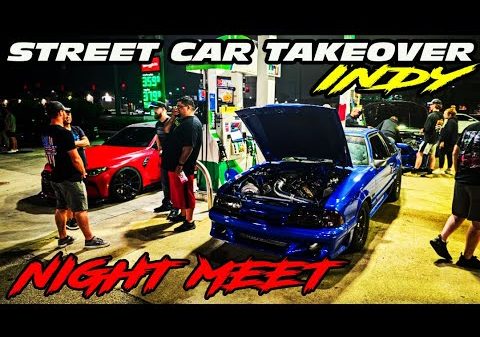 SCTINDY / STREET CAR TAKEOVER INDIANAPOLIS NIGHT MEET AND STREETS PART 1