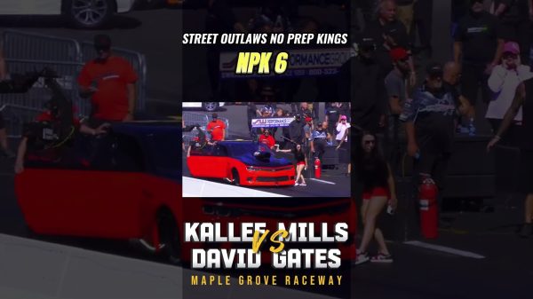Street Outlaws No prep Kings: Kallee Mills vs David Gates #npk #murdernova #shorts #daddydave