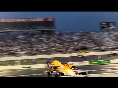 NHRA US Nationals Indy Light the Candles up #nhra #dragracing 😎