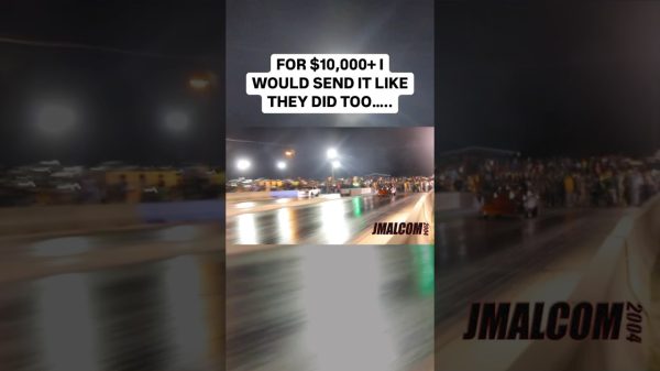A $10,000+ grudge race and both sprayed 500+ nitrous