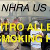 Heavy NITRO FUMES Top Fuel Dragster Warm Up NHRA US Nationals 2024 Drag Racing walk-through Saturday
