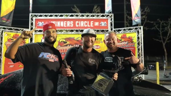 Kye Kelley Snowbird Outlaw Nationals Winner's Circle