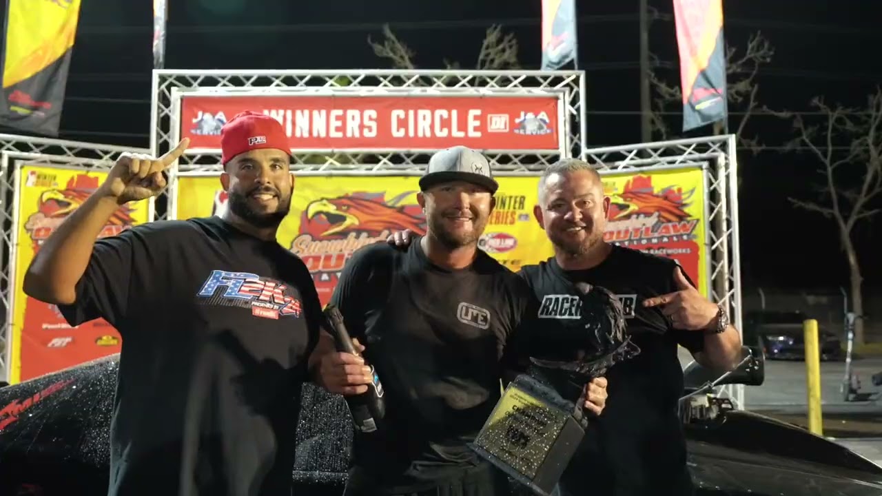 Kye Kelley Snowbird Outlaw Nationals Winner's Circle