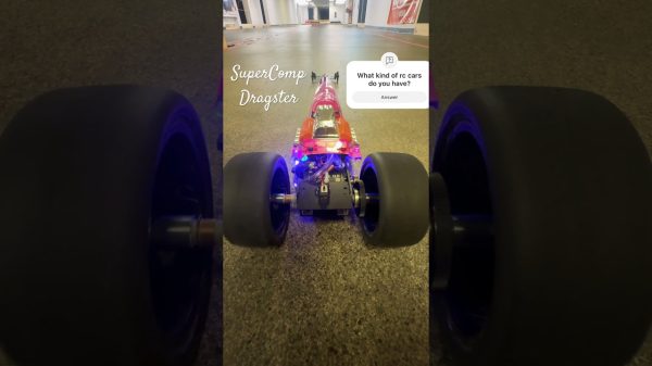 RC SuperComp Dragster! #nhradragracing #nhra #dragster #topfuel #hobbywing #dragworx #nprc #pink #up